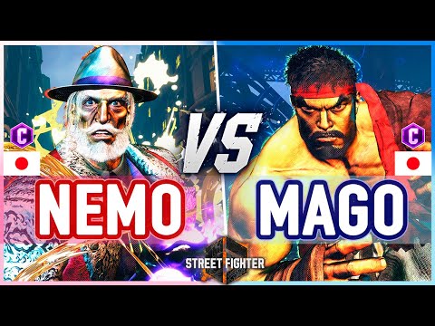 SF6 🔥 Nemo (JP) vs Mago (Ryu) 🔥 Street Fighter 6
