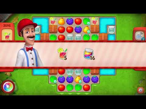 Gardenscapes Level 3595 (Hard Level)