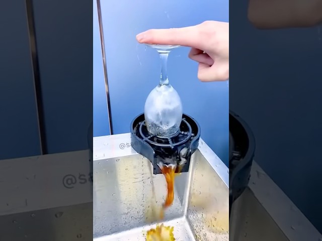 Vídeo relacionado con Lava Vasos Fregadero, Lavavasos AutomáTicos, Lavadora AutomáTica De Tazas, Friega Vasos Para Fregadero Para El Hogar, Bar, CafeteríA, Restaurante