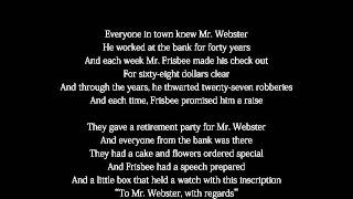 Mr. Webster - The Monkees (Alternate) with lyrics