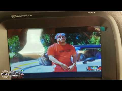 How to install Rockville RHP7-BG 7headrest in your car.