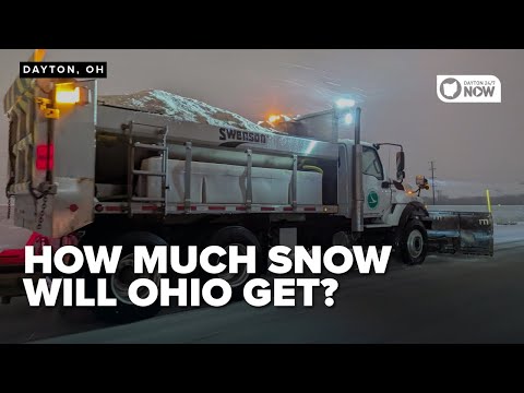 Ohio braces for snow as officials urge residents to avoid roads once snowfall begins