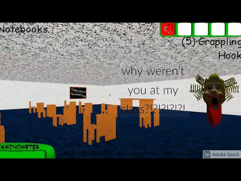 [Baldi's Basics Plus] Mrs. Pomp jumpscare