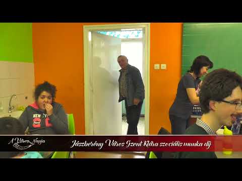 CSIKÓS JÓZSEF - JÁSZBERÉNY VÁROS SZENT KLÁRA SZOCIÁLIS MUNKA-DÍJ