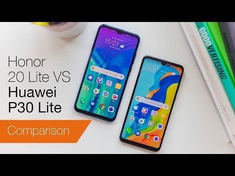 Honor 20 Lite vs Huawei P30 Lite comparison