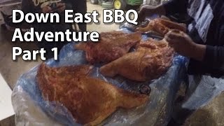 preview picture of video 'Awesome Down East Pig BBQ - Part 1'