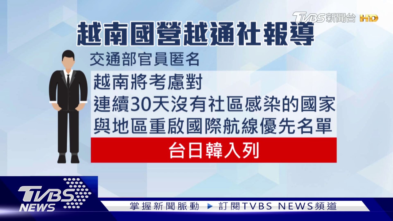 越南考慮重啟國際航線 傳「台日韓」列優先