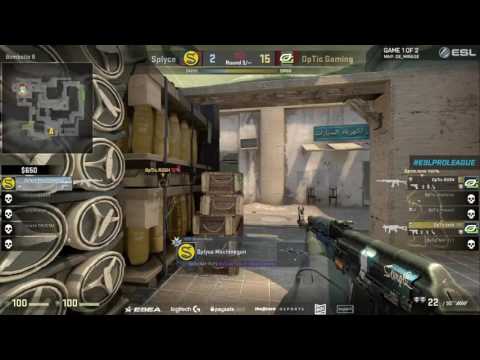 Machinegun[player name] 1v3 Clutch vs Optics [ProLeague]