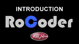 RoCoder Introduction