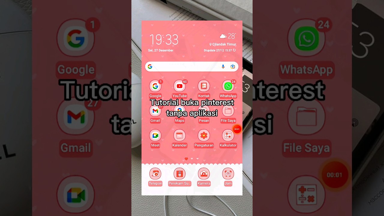 tutorial buka pinterest tanpa aplikasi biar ga menuhin memo....... #tutorial #ngeshortsdulu