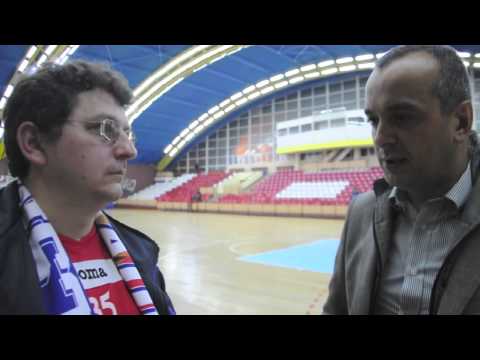 Interviu cu Serban Sere realizat la sfasitul meciului Energia Rovinari - CSM Oradea