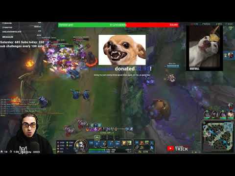 THE GOD Twitch.tv Clip [League of Legends Trick2g]