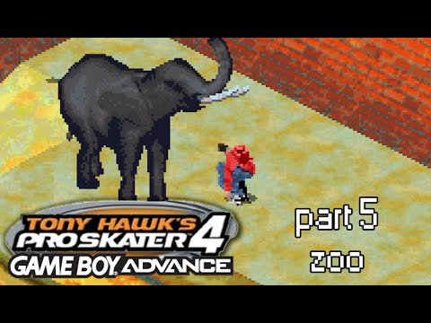 Xin Plays: Tony Hawk's Pro Skater 4 (GBA): Part 5: Zoo