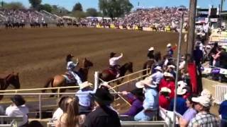 preview picture of video 'Red Bluff RoundUp Grand Entry Sat. April 21st, 2012'