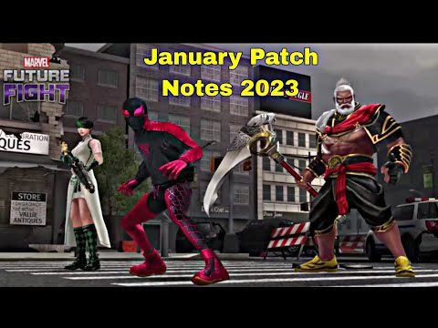January Main Update Patch Notes Guide in 2023 And Special Tips - Marvel Future Fight