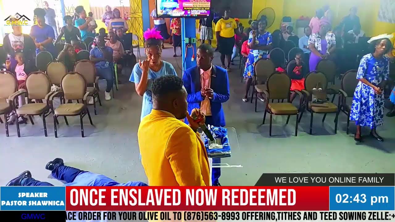 ONCE ENSLAVED NOW REDEEMED PT3 DELIVERANCE SERVICE MARCH 22,2026