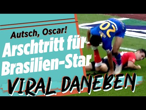 Arschtritt für Oscar & PSG-Stars im Fahrstuhl gefangen | Viral Daneben