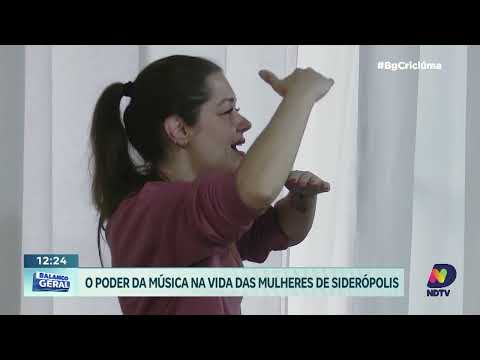 Projeto em Siderópolis usa música para promover bem-estar