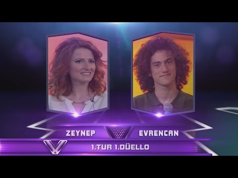 Evrencan Gündüz Vs. Zeynep Kağanoğlu - Ve Kazanan 1. Tur 1. Düello
