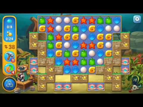 Fishdom level 361 Gameplay (iOS Android)