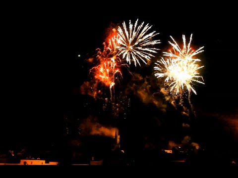 24.8.2013 - Císařský den Kadaň - Ohňostroj