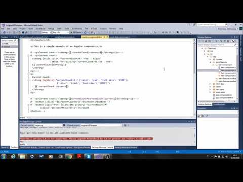 Hands On TypeScript for C and NET Core Developers | 10 Angular ASP NET Core Project Template