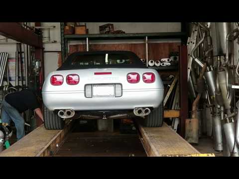 Pt 1 - C4 Corvette Corsa Sport Exhaust Unboxing/Install with LT4 Hotcam #corsa