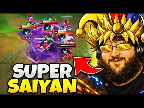 When Pink Ward goes absolute SUPER SAIYAN on Shaco (INSANE POP OFF)