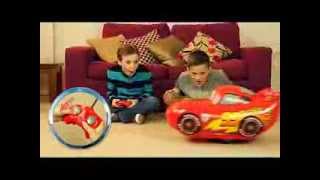 Brand New Inflatable Lighting McQueen Remote Control Car - Gadget Inspector