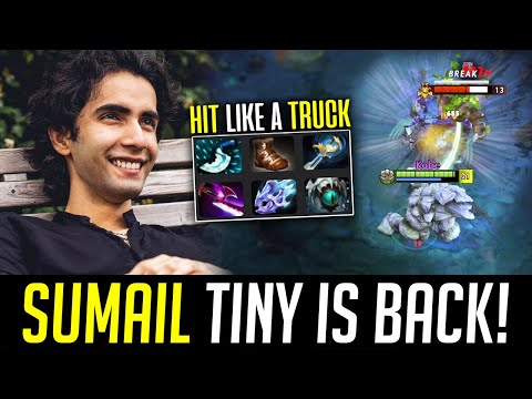 SumaiL Legendary TINY is back! - Hitting Like a Truck! DOTA 2