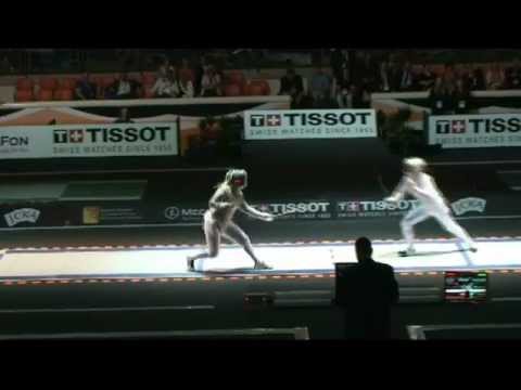 Sabre Catania World Championship individual final: Zagunis Mariel Vs Velikaia Sophia