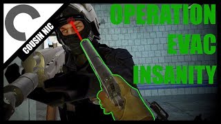 Onward VR Operation Evac Solo swarm defending! Recorded the right way!!!