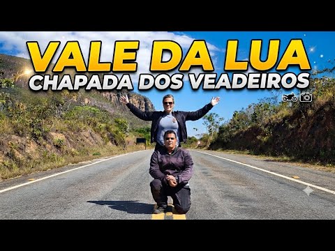 DE BRASÍLIA ATÉ ALTO PARAÍSO DE GOIÁS NO VALE DA LUA,  DESBRAVANDO A CHAPADA DOS VEADEIROS. 