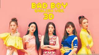 Download lagu Red Velvet (레드벨벳) - Bad Boy (English Version) [3D AUDIO USE HEADPHONES] | godkimtaeyeon mp3
