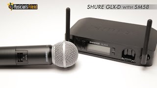 Video thumbnail for Shure GLX-D Wireless Vocal System with SM58 Mic by Musician's Friend