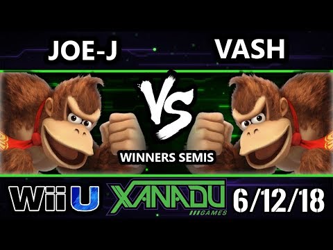 S@X 254 Smash 4 - Joe-J (Donkey Kong, Diddy Kong) Vs. Vash (Donkey Kong, Ryu) - Wii U Winners Semis