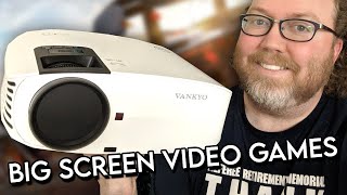 HUGE! 200" Video Games with VANKYO Leisure 510PW