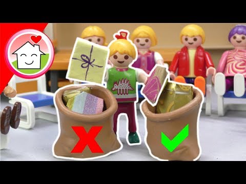 Playmobil Film Familie Hauser - Wähle nicht das falsche Geschenk - Video für Kinder
