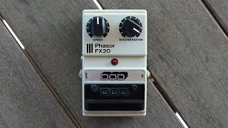 Video thumbnail for DOD FX20 Phasor by TheSuperFunAwesomeHappyTimePedalShow