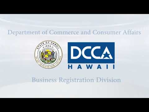 DCCA - Business Registration website
