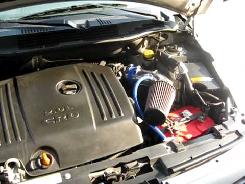 dodge caliber xst 2.0 crd air intake k&n