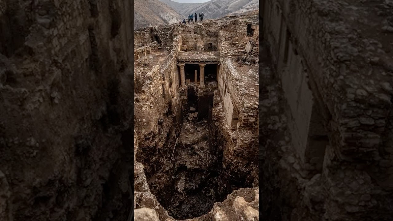 A Massive Sinkhole Opened Revealing Hidden Ruins