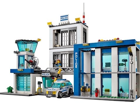 Police station (how to build) 4/6 | LEGO CITY 60047