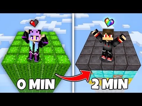 Minecraft But, Chunk Changes Every Minute
