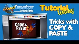 Copy and Paste Tricks using The Logo Creator