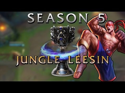 Season 5 New Jungle Gameplay (Lee Sin) - League of Legends PBE
