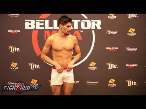 Goiti Yamauchi Bellator 192 Pre Weigh in - Chandler vs Yamauchi