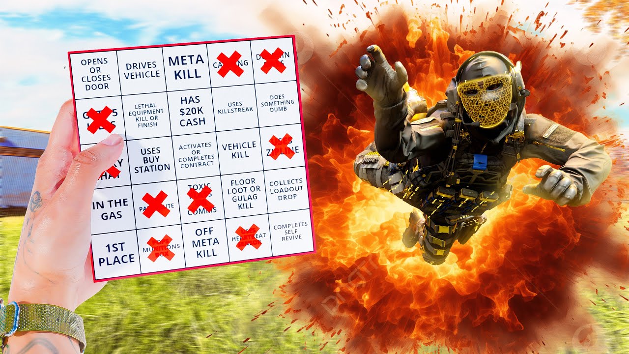 An EXPLOSIVE Game of WARZONE BINGO