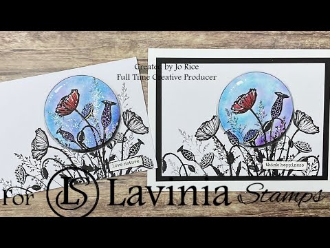 Magical Meadow Spotlight by Jo Rice #laviniastamps #cardmakingvideo #spotlight 