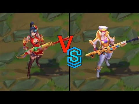 Firecracker Caitlyn VS Prestige Arcade Caitlyn